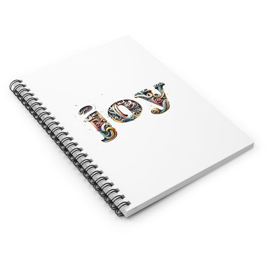 shons joy Spiral Notebook - Ruled Line