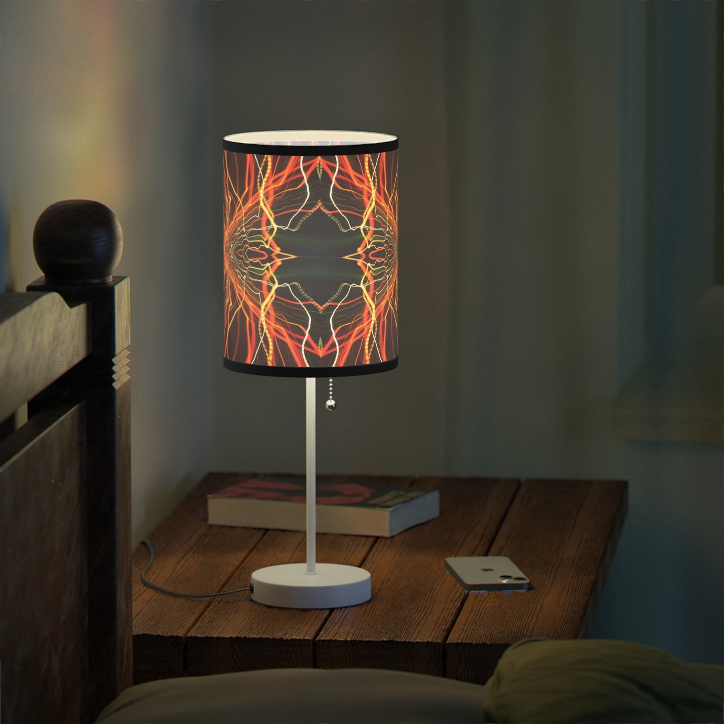 Lamp on a Stand, US|CA plug shons light painting