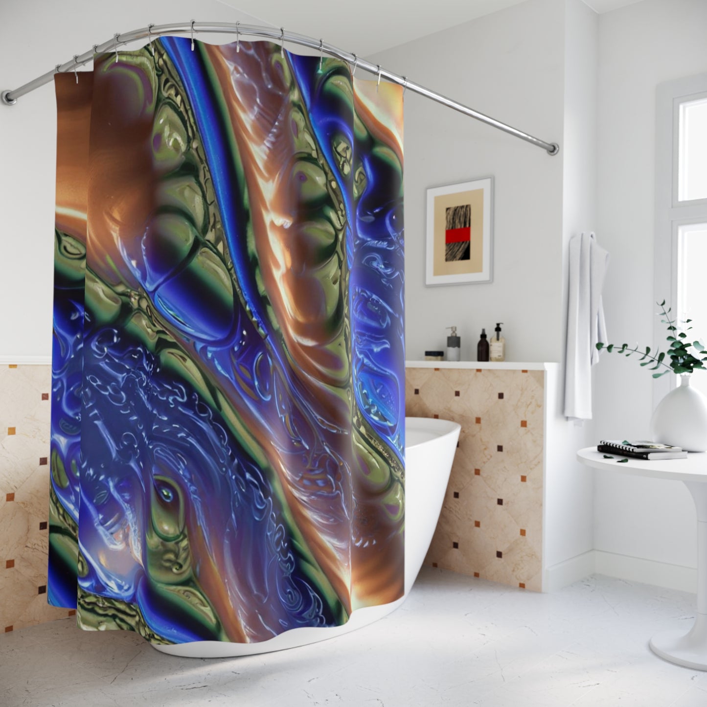 Polyester Shower Curtain shons