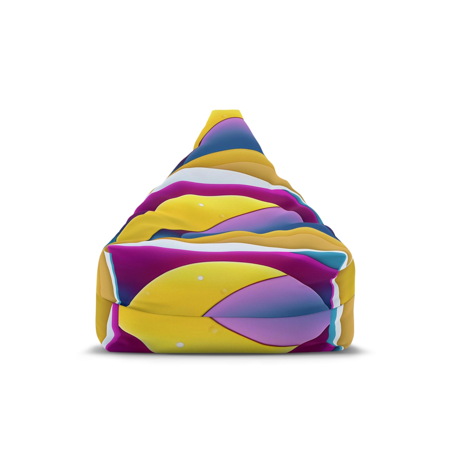 Purple Press shons Bean Bag Chair Cover