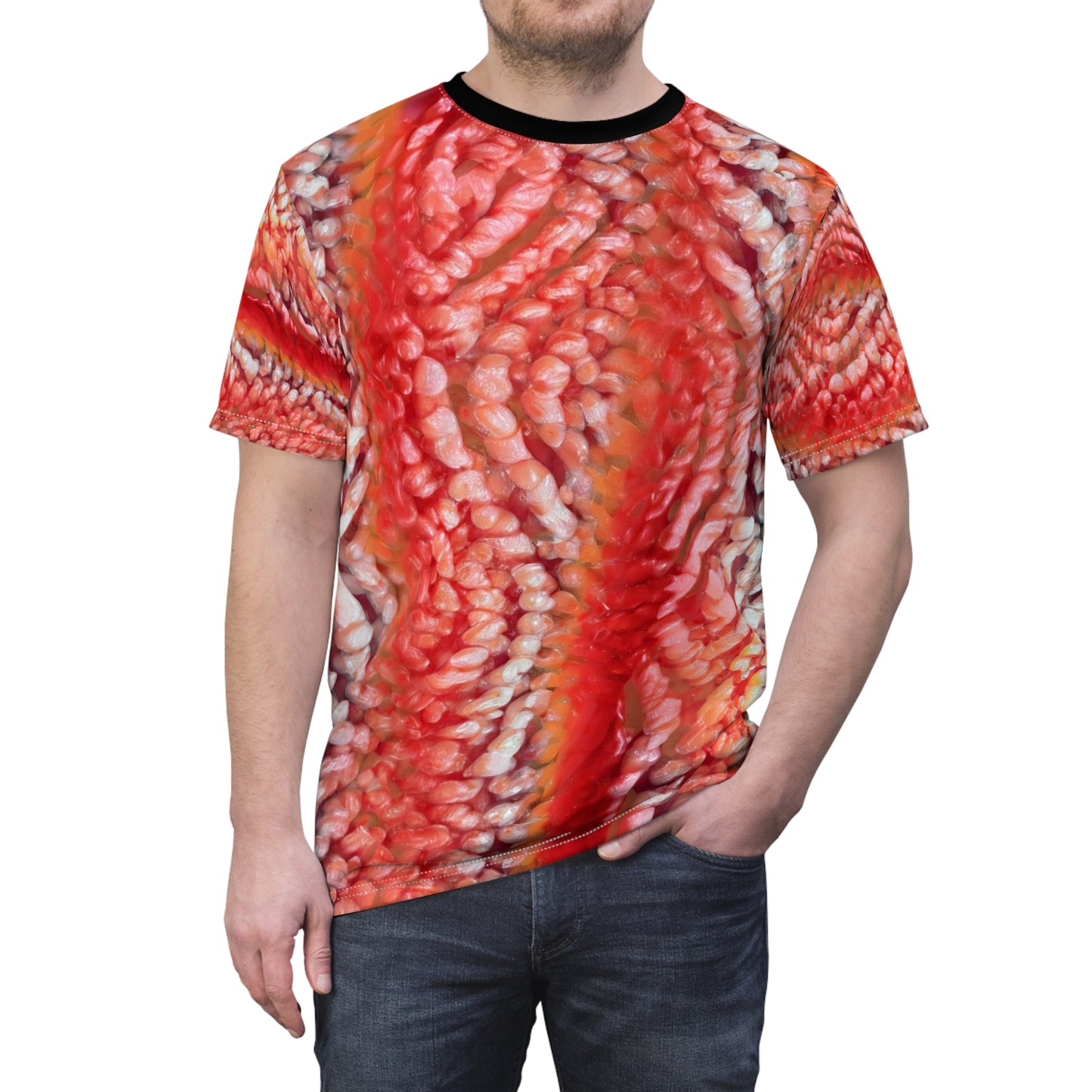 shons orange grunge Cut & Sew Tee T's T-shirt