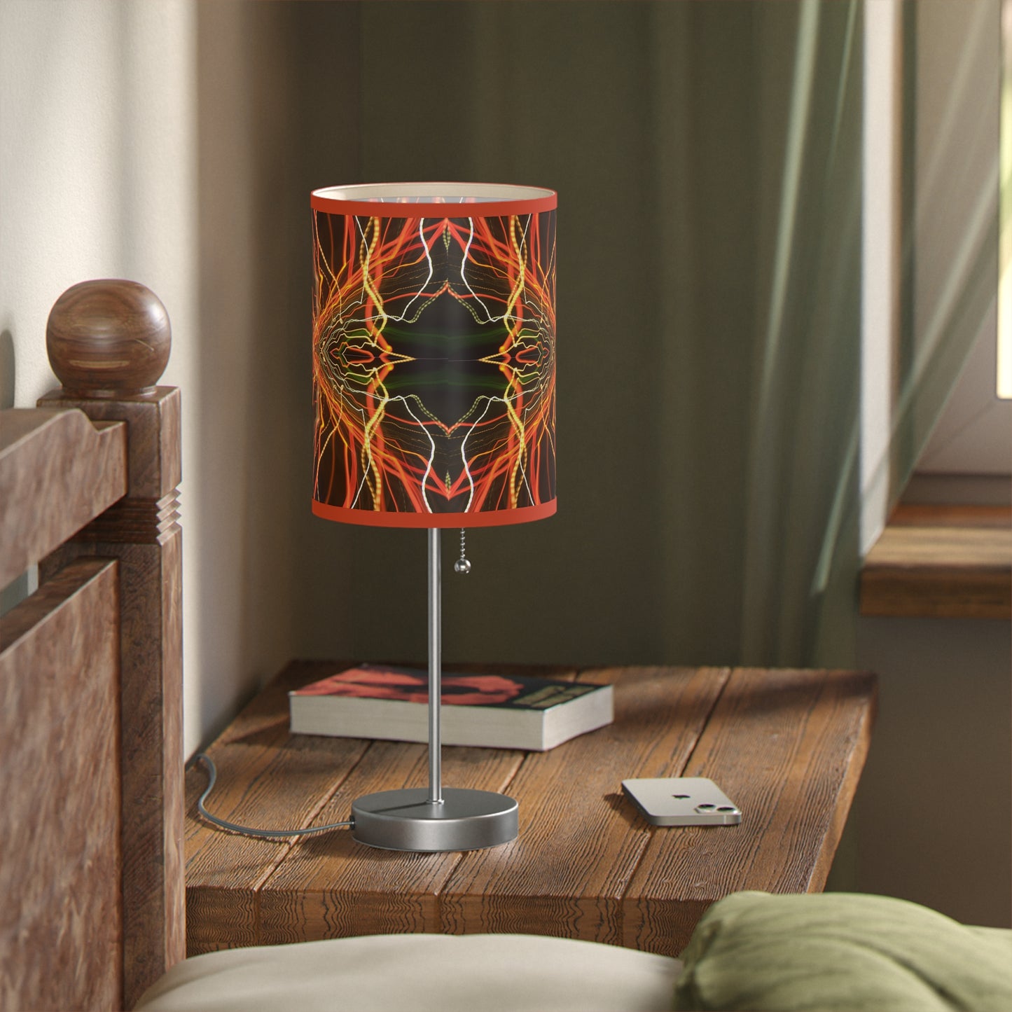 Lamp on a Stand, US|CA plug shons light painting