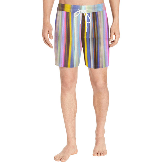Men's Mid-Length Swim Shorts (L39) - seandiamondart