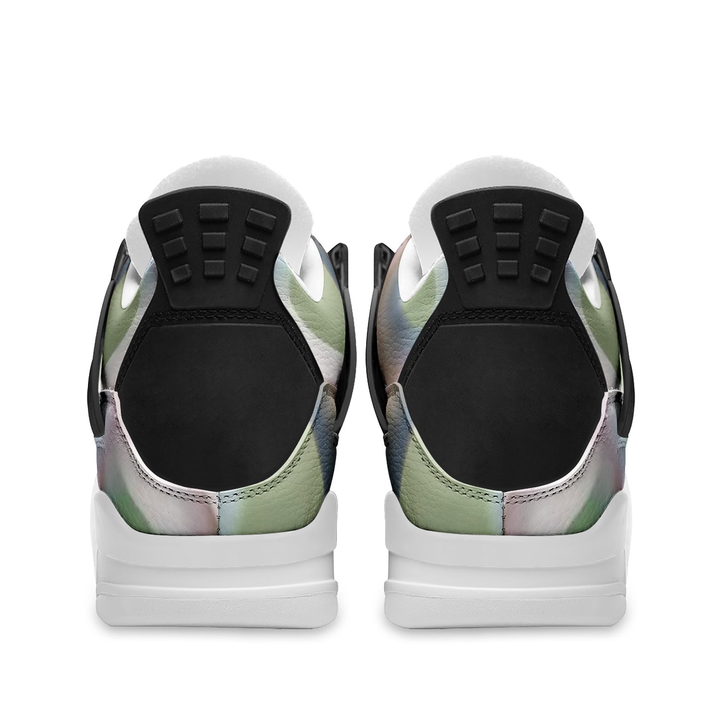 shons cream green camo Unisex Non Slip Lace Up Breathable Fashion Sneakers