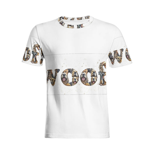 shons woof! Unisex All-Over Print Cotton T-shirts