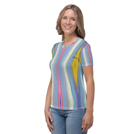 Women's T-shirt Pastel Colorful lightpainted sdk lightpainting designs seandiamondart - seandiamondart