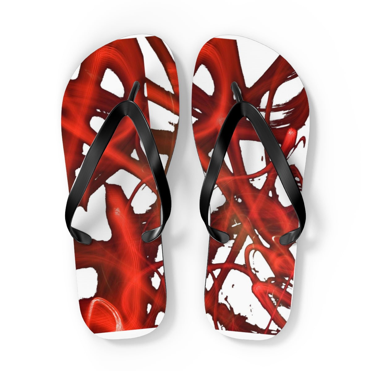 Flip Flops Briar Red shons Lightpainting designs seandiamondart