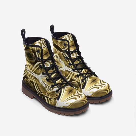 Casual Leather Lightweight boots Tiger Tamer Striped sdk lightpainting designs seandiamondart mol