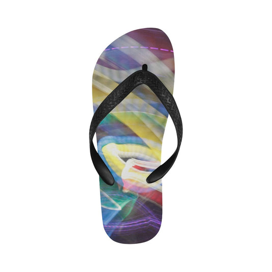 Flip Flops (For both Men and Women) seandiamondart lightpaintingdesigns sdk flagwave - seandiamondart